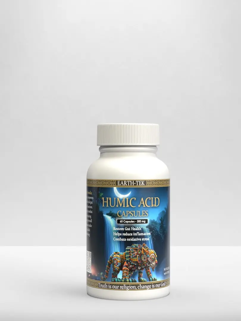 Earth-Tek Humic Acid. capsules 300 mg  60 capsules per bottle Healthcare Dietary