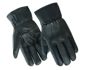 FrostGuard Pro Men's Gauntlet Motorcycle Gloves