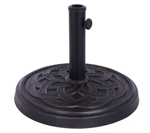 Backyard Expressions Umbrella Base, 26.5 lb. Umbrella Stand Backyard Expressions Umbrella Base, 26.5 lb. Umbrella Stand