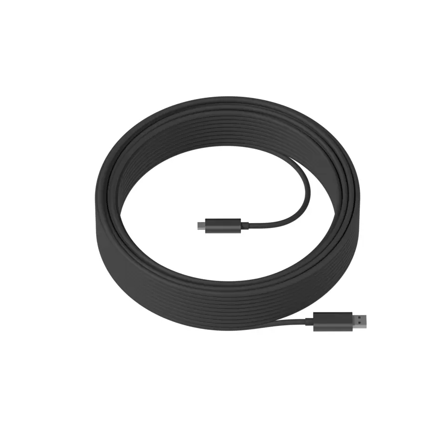 Logitech Strong USB-A/USB-C AOC Data Cable, 82ft Length, Model AOC 939001802