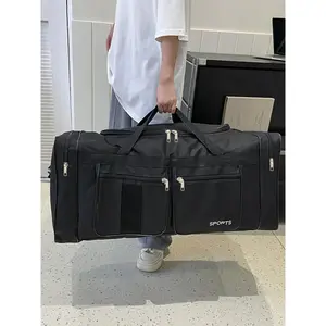 Large Capacity Sports Travel Bag, Lightweight Zipper Gym Bag, Dry & Wet Separation Storage Bag, Sports Bag for Gym Workout & Travel