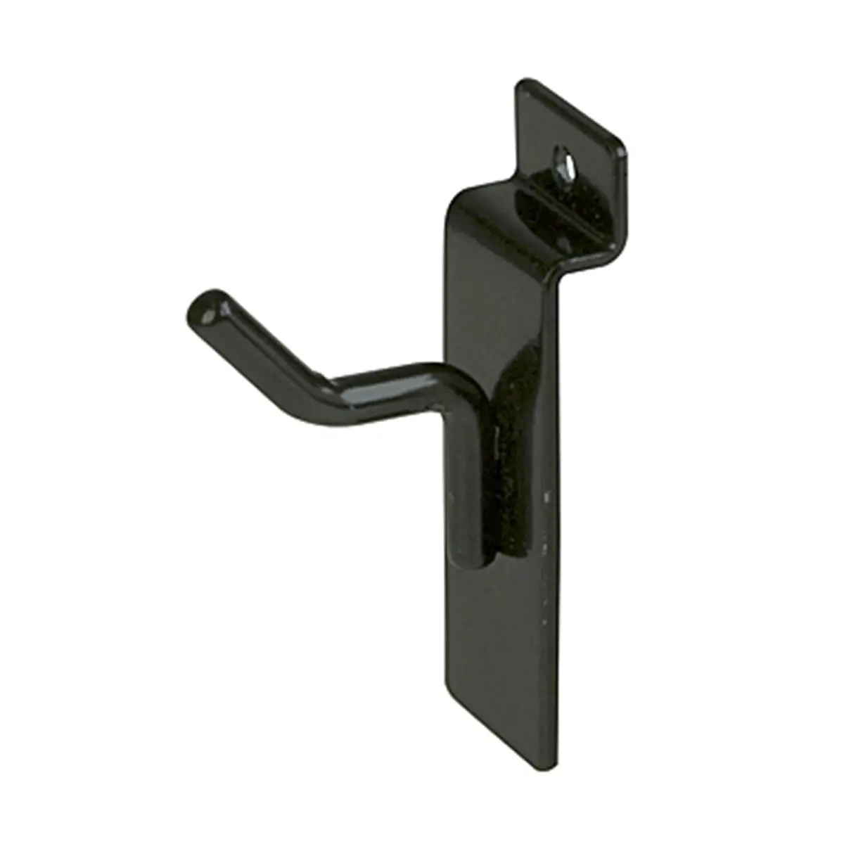 212 MAIN Econoco EBL-H1 1 in. Deluxe Semigloss Black Wall Mounted Upturned Hook, for Sports & Outdoor Boxing & Martial Arts Leisure Equipment, Wall Mounted Hook