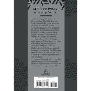 USED-The Bible Promise Book for Men--Barbour Skjv Prayer Edition by Compiled by Barbour Staff (Imitation Leather)