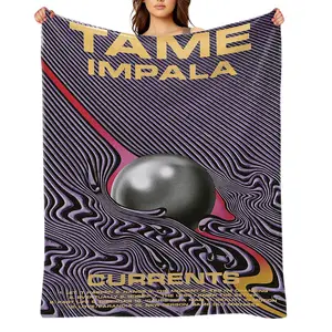 Tame-Impala-Flannel Throw Blanket for Girls Boys- Ultra Soft, Anti-Shrink & Wrinkle-Resistant ,Quick-Dry, Machine Washable Cozy Throw ,Perfect Gift for Kids Adults A-78