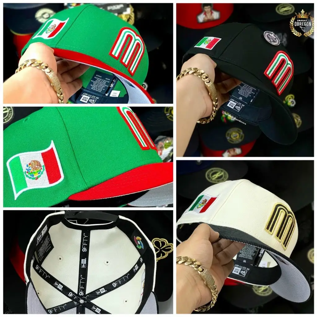 Men's Mexico Embroidered Baseball Cap for men and women , Unisex Design, All Seasons Wear, trendy caps 2025, fitted hat