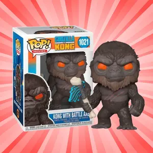 Funko Pop! Godzilla vs. Kong Kong with Battle Axe #1021