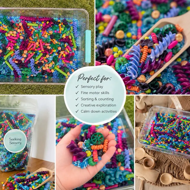 Large Pasta Sensory Bin