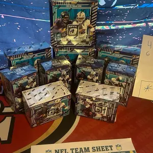 Break #1 2025 Donruss Optic NFL 10 Box Team Break 6 Blasters 4 Megas