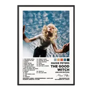 Maisie Peters - The Good Witch (Deluxe Edition) Album Poster Unframed / Album Cover Poster / Music Gift / Music Wall Decor / Fan Gift / Decor Home