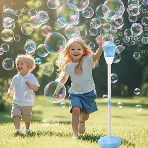 Bubble machine，Adjustable Height Stand, Automatic Bubble Blaster for Fun Play  ,Gifts for Boys and Girls,Adults Birthday Wedding Party Outdoor Toy,made in china Durable