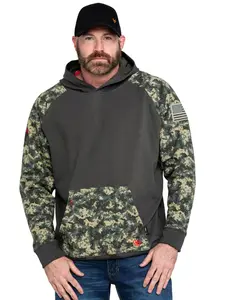 Ariat Men's Men'S Fr Durastretch Camo Patriot Hooded Work Sweatshirt Tall - 10027911-Tll