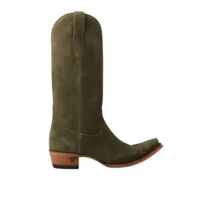 Lane Womens Emma Jane Snip Toe  Casual Boots Mid Calf Low Heel 1-2" - Green