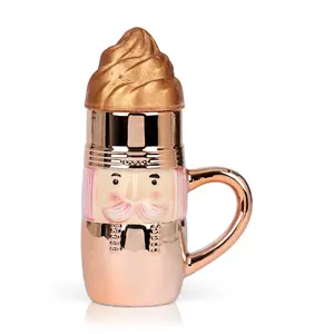 Santa Mug with Bath Bombs Inside | Gifts Stocking Stuffers Christmas Holiday Teen Tween Bath Pink Rose Gold Holographic