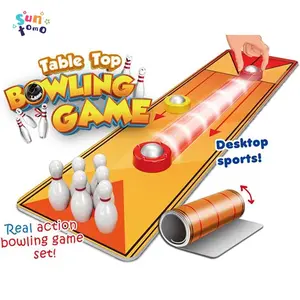 Desktop Bowling Game, Tabletop Mini Bowling Set, Family Play Set, Indoor Parent-child Recreation Interactive Game for Kids and Adults