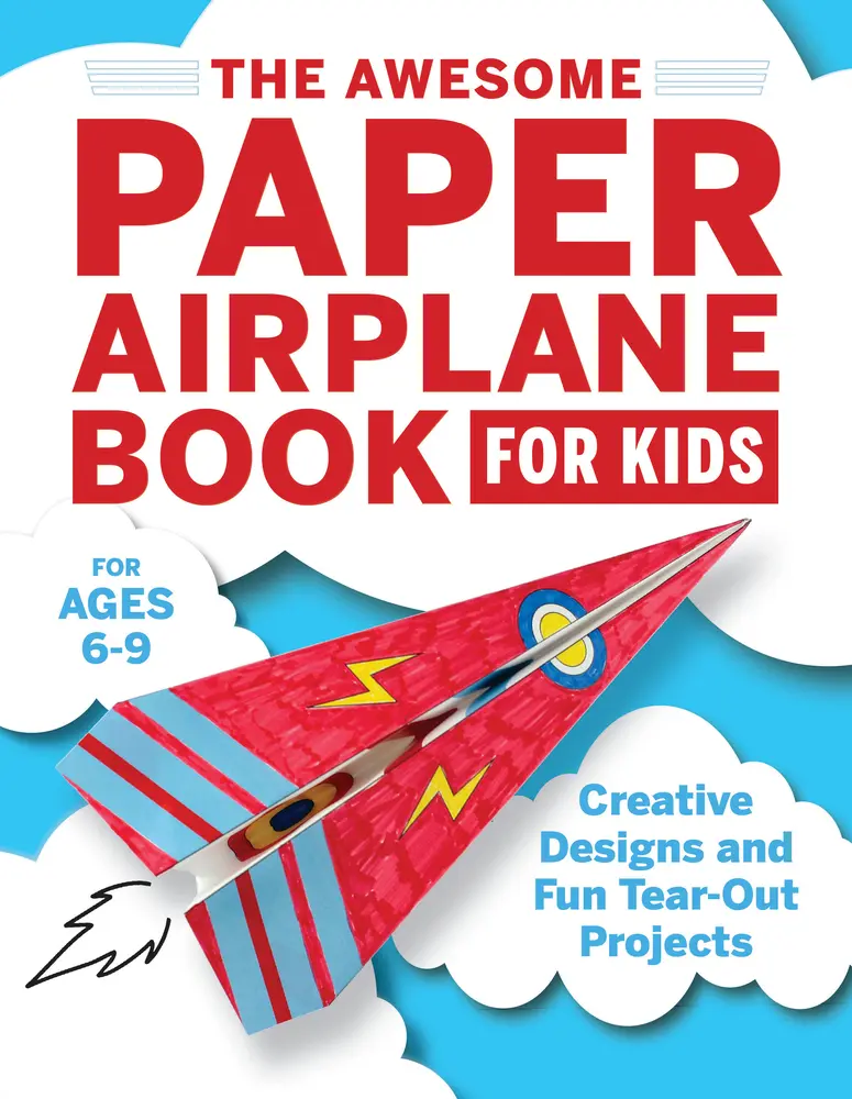 USED: The Awesome Paper Airplane Book for Kids - Creative Designs, Art Projects, Tear-Out Fun, 15 Unique Designs (Soft Cover, 0.92 lb) by Luca, Stefania, 0.92 Pounds
