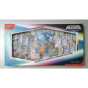 Pokémon Scarlet & Violet Prismatic Evolutions – Lucario ex & Tyranitar ex Premium Collection