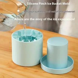 Mini Silicone Ice Cube Tray, Portable Home Ice Mold Plate, Quick Freeze Ice Cup, Home Bar Accessories, Ideal for Whiskey, Beverage, Bar, Club, Restaurant, Kitchen