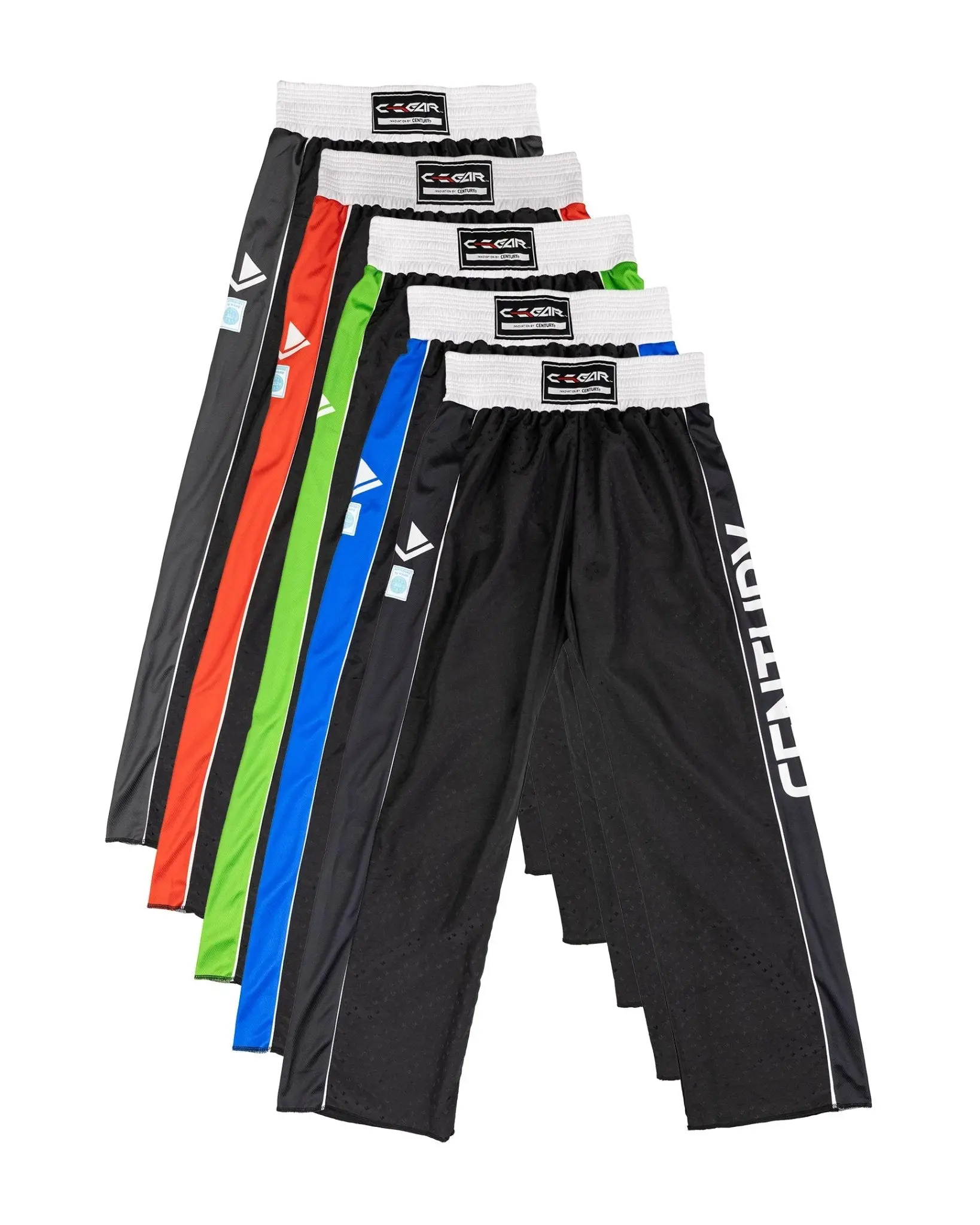 Men's C-Gear Determination 2.0 Polyester Pants - Durability, Performance, Mobility for Kickboxing, Muaythai, Approved, Breathable, Training, Combat Wear