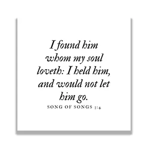 Wedding & Love Bible Verse Fabric Charm Pack – Set of 23 Precut Quilt Squares