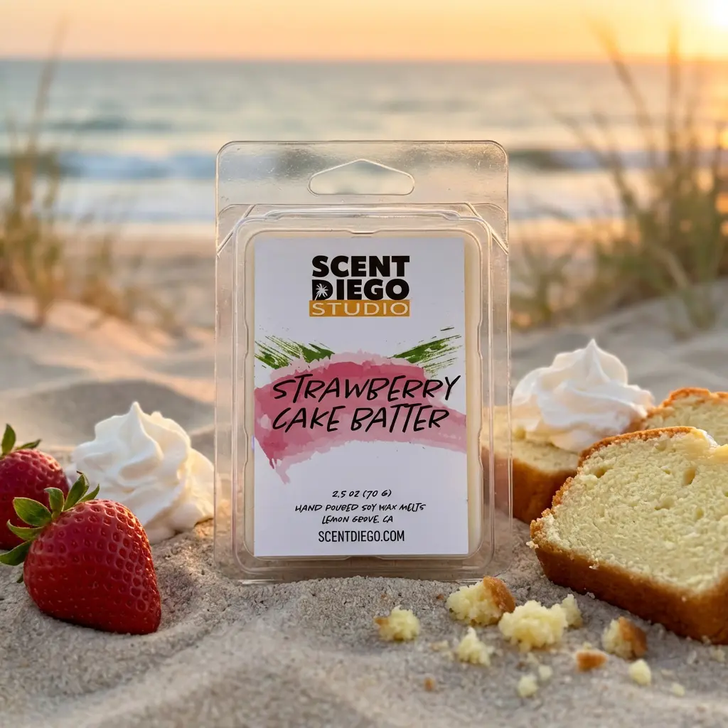 Strawberry Cake Batter Wax Melt