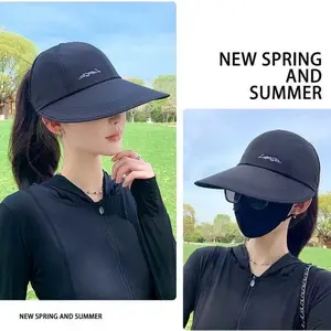 2-Pack UPF Sun Protection Baseball Hat for Men and Women - Lightweight, Adjustable Velcro Closure, Wide Brim Outdoor Sports Hat, All-Season Elastic Design