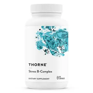 Thorne Stress B-Complex - 60 Capsules for Stress Relief - Edible Supplement