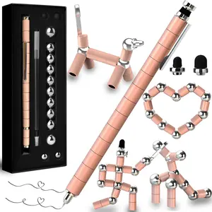 Fidget Gel Pen Teens Girls Gifts Idea - Cool Gadget for 13+ Year Old Girls Birthday Christmas Stocking Stuffer Graduation  to School Valentine , Fun Decompression Pen for Writing & Fidgeting