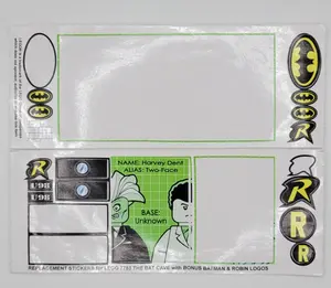 Sticker Sheet for Set The Batcave: The Penguin and Mr. Freeze's Invasion, 7783 - (57002/4298526), Part# 7783stk01