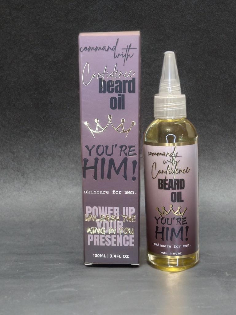 “You’re Him” anti itch beard oil for a fuller, healthier beard 100ml “You’re Him” anti itch beard oil for a fuller, healthier beard 100ml