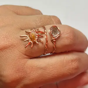 Adjustable Sun Ring, single loop