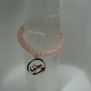 Rose quartz jeep bracelet