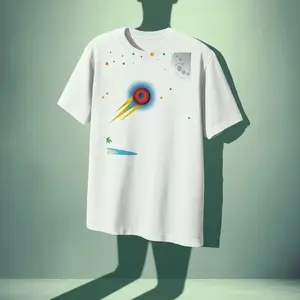 Shootin To The Moon T-Shirt by ALNBRANDS 100% Cotton Pre-shrunk Jersey Short Sleeve Ribbed Knit Collar Crew Neck Unisex Digitally Printed Casual Classic Menswear Tops Man Streetwear Tshirt Crewneck Menswear Tops