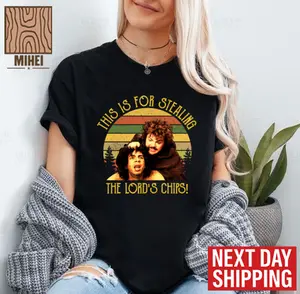 Nacho Libre This Is For Stealing The Lord's Chips Vintage T-Shirt, Movie Quote Unisex T Shirt, Funny Movie 80s 90s Shirt, Movie Quote Shirt