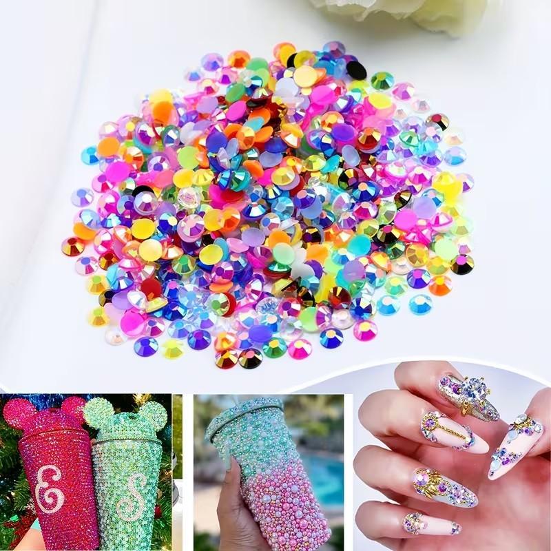 32000PCS DIY Diamond Bedazzling Kit with 3mm Mixed Resin Rhinestones , Perfect for DIY Crafts, Clothing, Nail Art Supplies bedazzled bedazzling kit-Graduation gifts-summervibes