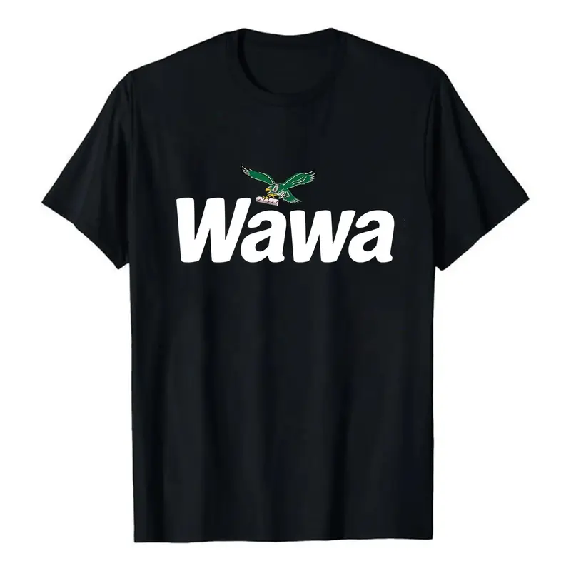 Wawa Eagles Football Team Fan T-Shirt, Game Day Sport Lover Graphic Tee, Unisex Eagles Fan Gift