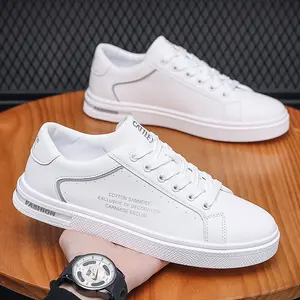 [Sneakers] Men'S Athletic Shoes That Are Lightweight And Breathable, Featuring a New Design for 2025, Versatile Platform Soles, a Low-Top Cut, Suitable for Students, And Available in White