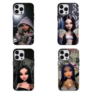 Y2K B-Bra.tz Doll Hip Hop Money Stacks Phone Case Compatible for iPhone 17 16 15 14 13 12 11 Pro Max Plus & Samsung Galaxy S26 S25 S24 S23 S22 Ultra  Perfect Gift for Fans for Fashion Girl Women Protection Cover