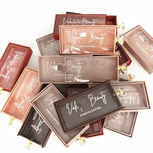 Nude Scheme Custom Logo Eyelash Boxes Lash Extension Eyelashes Extensions Makeup wholesale lashes wholesale vendor custom logo logo on lash boxes Eyelash Extensions Eyelash Extension Color Lash Extensions Cosmetic