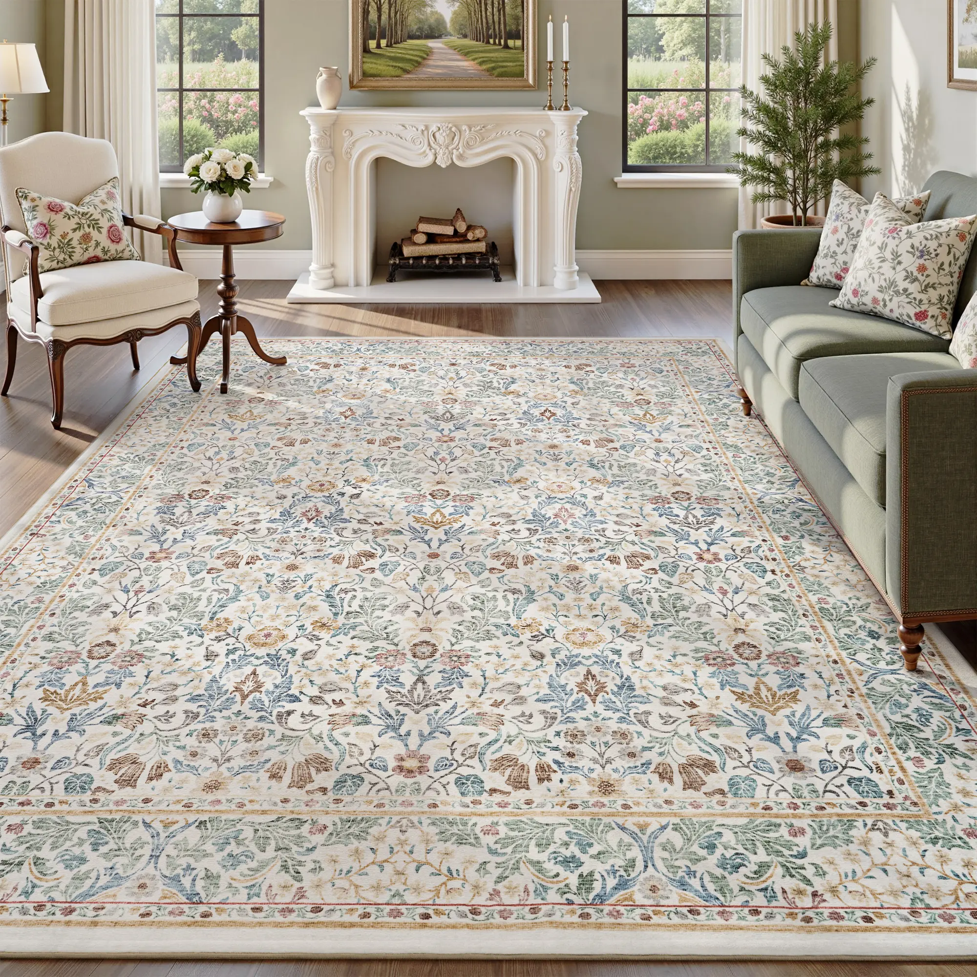 Florin - Beige/Multi