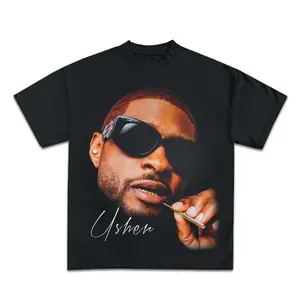 Usher T-Shirt, Singer T-Shirt, Streetwear, Hip Hop Style, High Quality, Sports, Trending Clothing, For Men, For Women, Great Gift, Street Style, Many Colors Size S to XL, Tiktok Shop