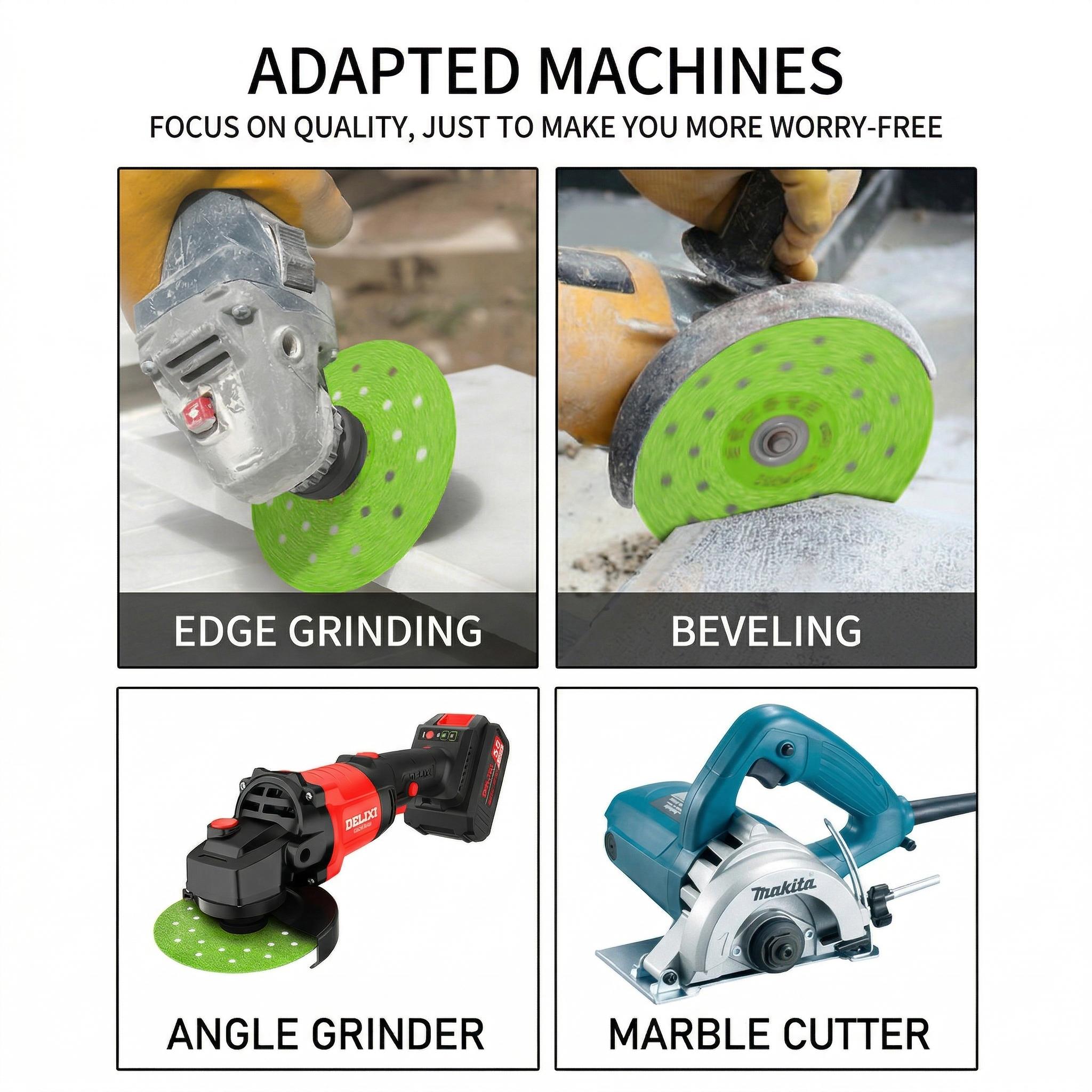 3PCS/5PCS 110×20mm Ultra-Thin Super Diamond Saw Blade | Cutting Grinding Disc for Tile Glass Stone | Power Construction Tool Accessory