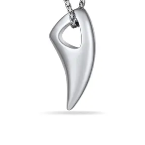 PROSTEEL Wolf Tooth Necklace Pendant Stainless Steel Punk Rock Necklace Jewelry Necklace 22inch-24inch Adjustable Unisex For Men Women with Gift Box