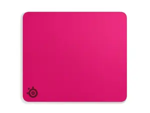 SteelSeries QcK Heavy Gaming Mousepad — Thicker, Non-Slip Silicone Rubber Base, Peak Tracking, Optimized for Gaming FPS, MOBAs, RTS, MMO — Large Size 450 mm x 400 mm x 6 mm — Magenta