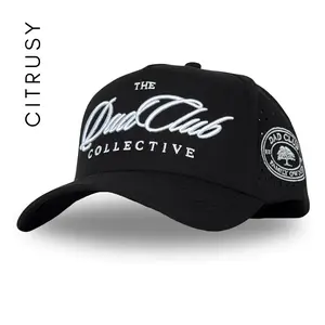 DAD CLUB ATHLETIC TRUCKER HAT - BLACK