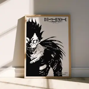 Death Note Poster, Ryuk Poster, Minimalist Death Note Poster (Unframed-Print Only)