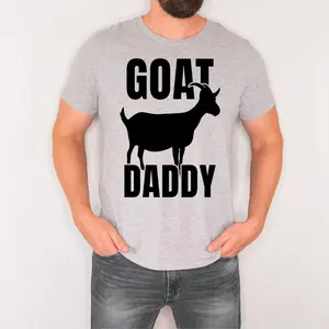 Goat Daddy Shirt, Farm Animal Lover Dad T-shirt, Funny Fathers Day Gift, Shirt for Dad