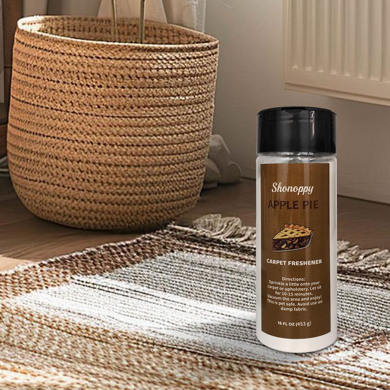 Scented Home&Pet Carpet Freshener Deodorizing - Upholstery Deodorizer Powder Mop Soap, Household Perfume Fragrance Deodorizer and Cleaner (16oz/453g)