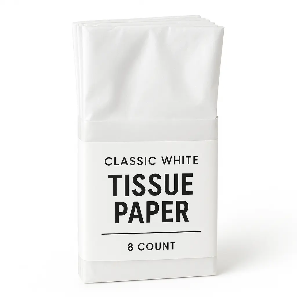 Classic White Tissue Paper - 8 Count Classic White Tissue Paper - 8 Count