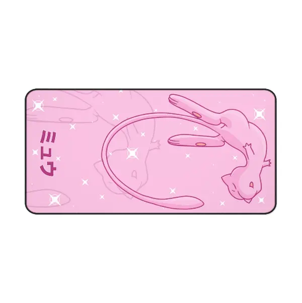 Mew Desk Mat, Anime Mouse Pad, Computer Accessories, Perfect Gift for Fans, Office Decor, Gaming Decor, Top Deskmat