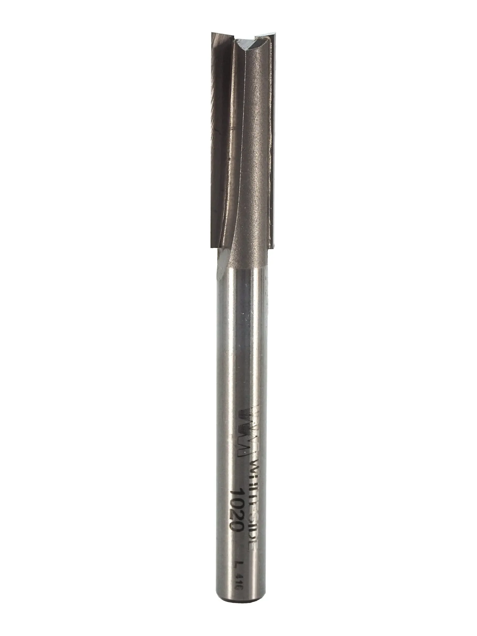 Whiteside 1020 Carbide Tip Straight Cut Router Bit - 5/16CD, 2FL, 1/4SH, 1CL, 2 3/4 OAL, Leigh#140, Plunge Capable
